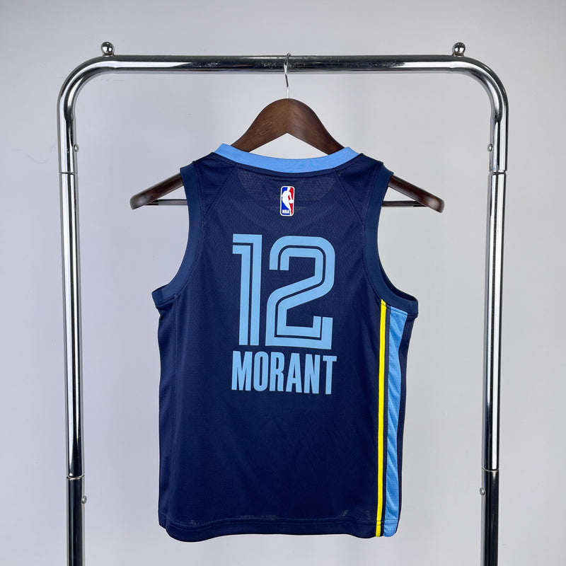 Camiseta sin mangas infantil Memphis Grizzlies Icon Edition 22/23
