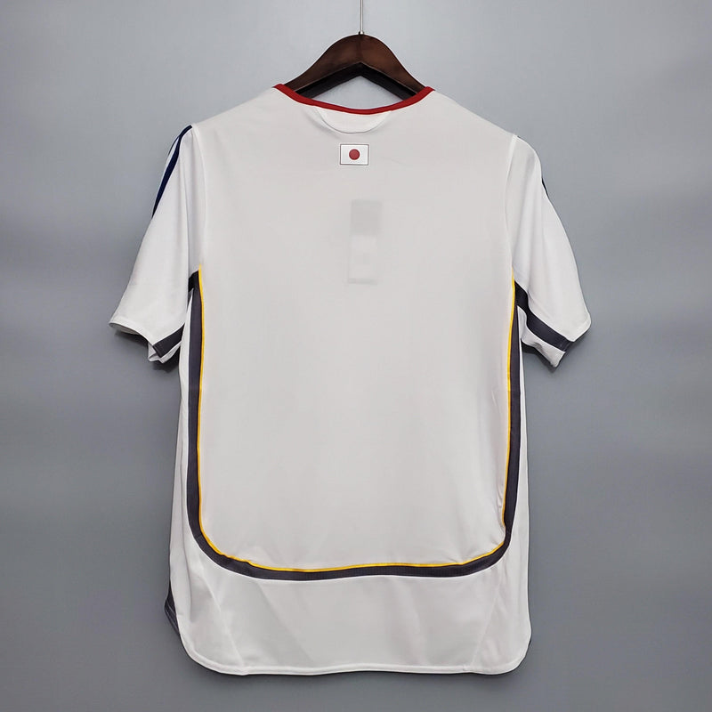 Camiseta retro de visitante de la selección nacional de Japón 2006/06
