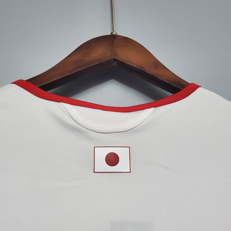 Camiseta retro de visitante de la selección nacional de Japón 2006/06