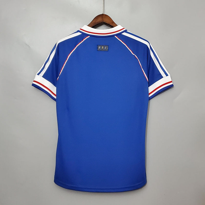 France 1998/98 Retro Home Shirt