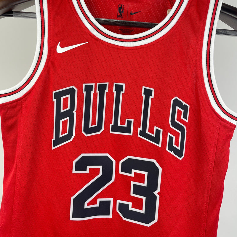 Camiseta sin mangas infantil Chicago Bulls Icon Edition 17/23