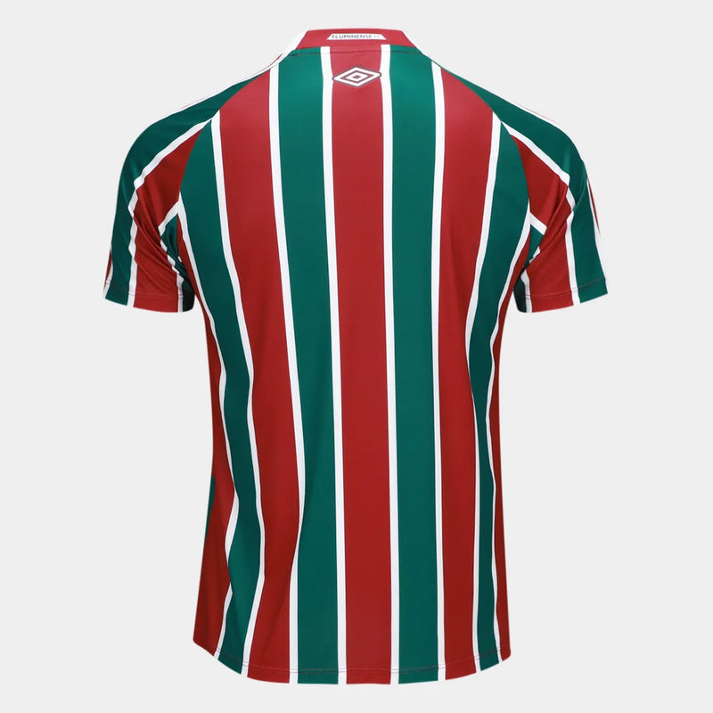 Camiseta de aficionado Umbro Fluminense Local 25/26 s/n para hombre - Verde+Rojo 