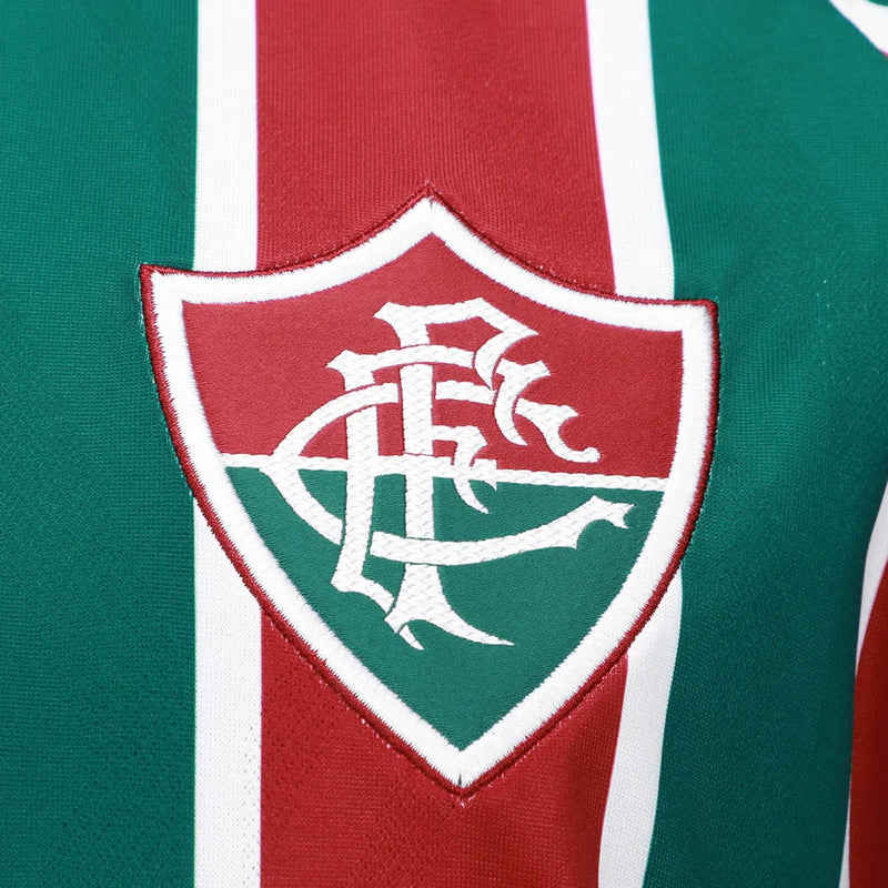 Camiseta de aficionado Umbro Fluminense Local 25/26 s/n para hombre - Verde+Rojo 