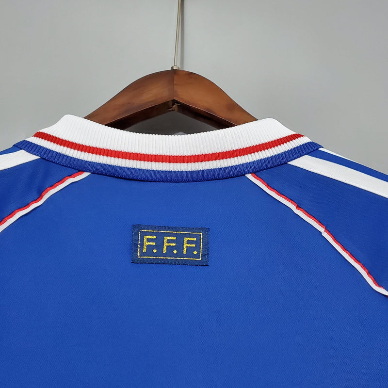 France 1998/98 Retro Home Shirt
