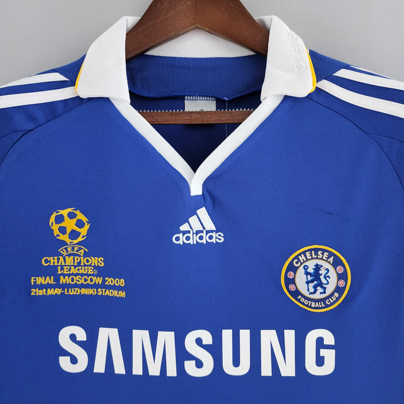 Camiseta retro de la Champions League de local del Chelsea FC 2008/09