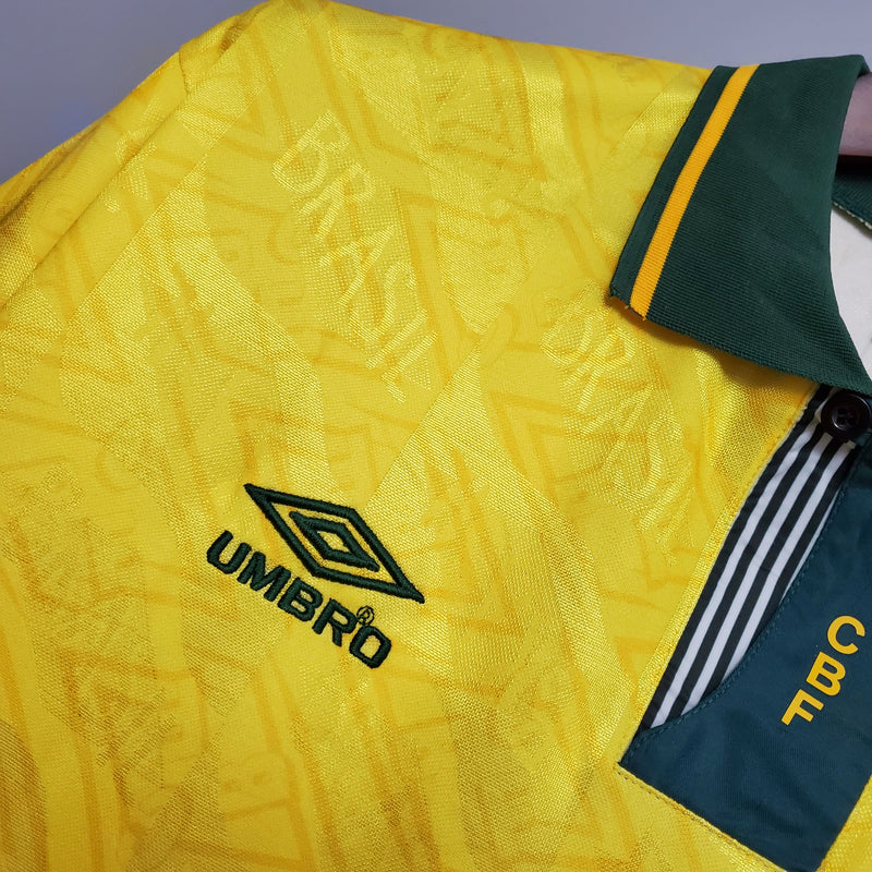 Brazil National Team 1991/93 Home Retro Shirt