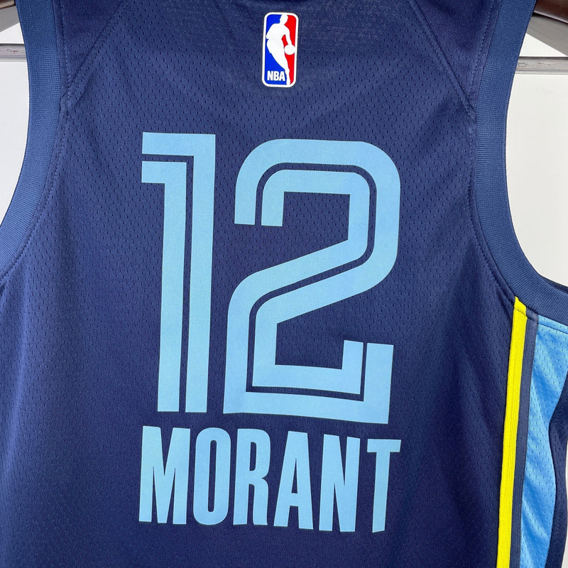 Camiseta sin mangas infantil Memphis Grizzlies Icon Edition 22/23