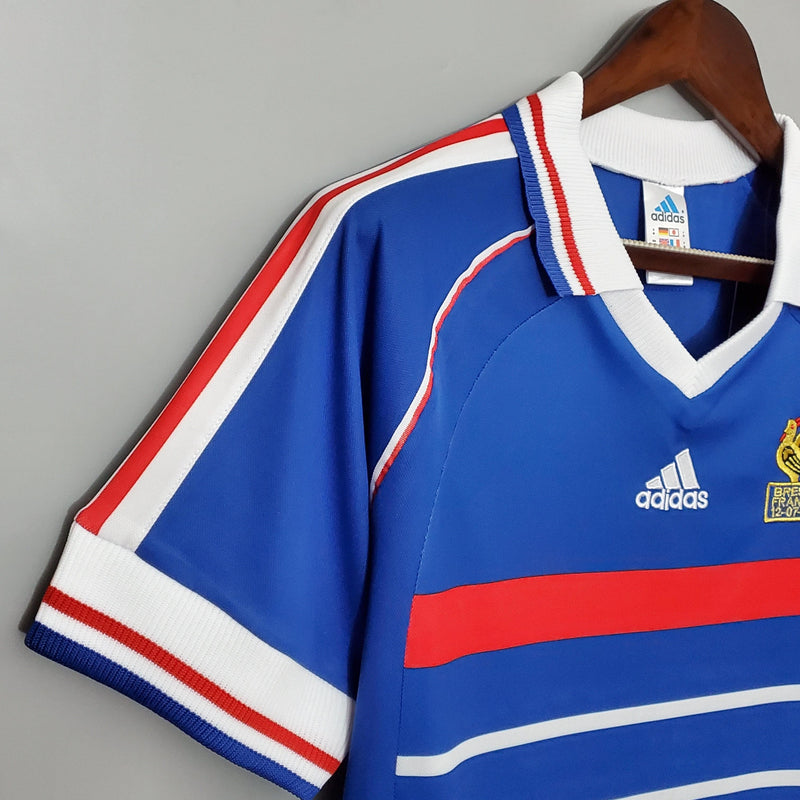 France 1998/98 Retro Home Shirt