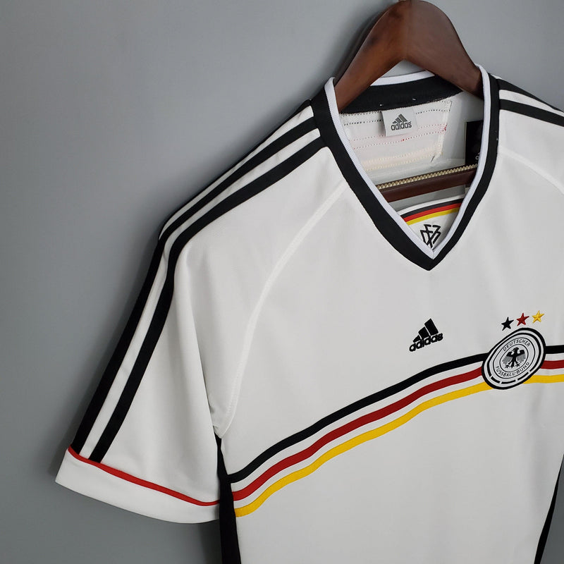 Camiseta retro local de la selección nacional de Alemania 1998/98