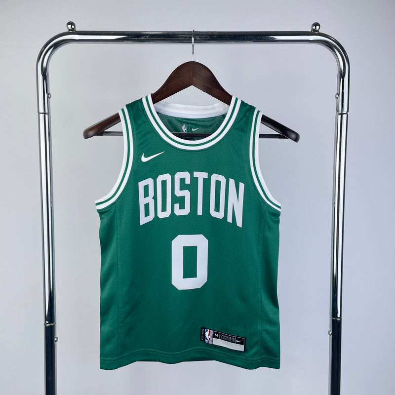Camiseta sin mangas infantil Boston Celtics Icon Edition 17/23