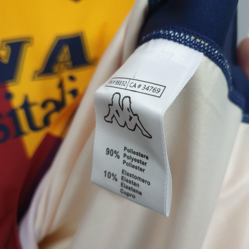 Camiseta retro local de la AS Roma 2001/02