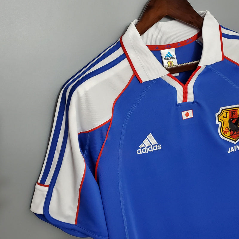 Camiseta retro local de la selección nacional de Japón 2000/00