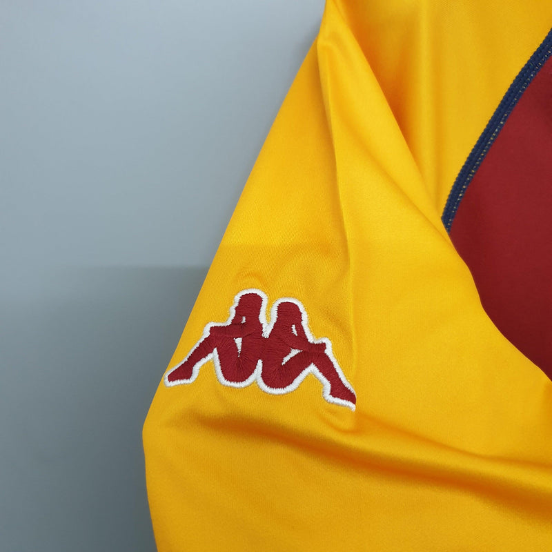 Camiseta retro local de la AS Roma 2001/02