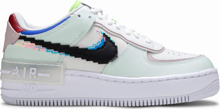 Nike Air Force 1 Shadow SE 'Pixel Swoosh - Verde pálido'