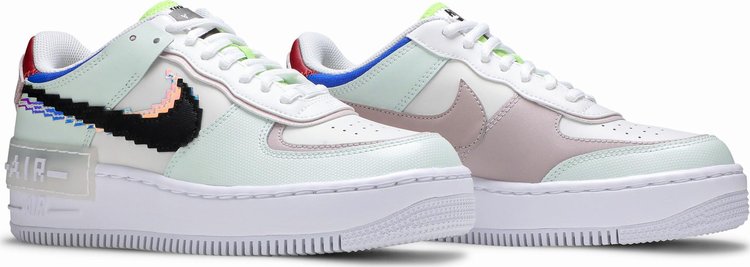Nike Air Force 1 Shadow SE 'Pixel Swoosh - Verde pálido'