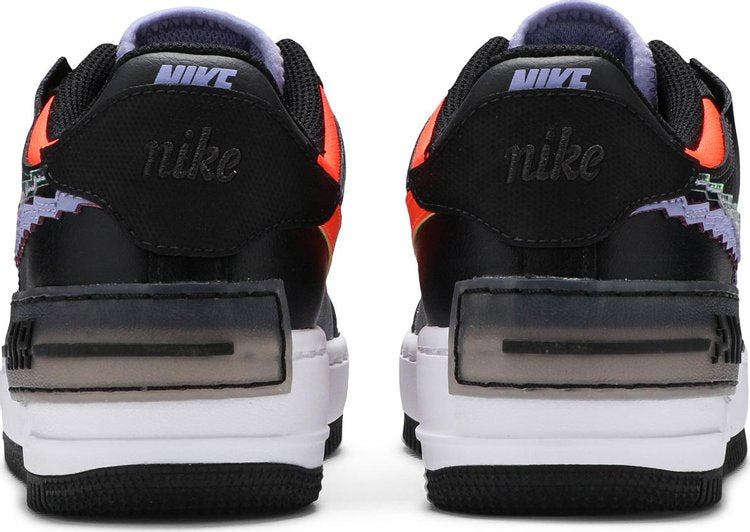 Nike Air Force 1 Shadow SE 'Pixel Swoosh' - Negro apagado