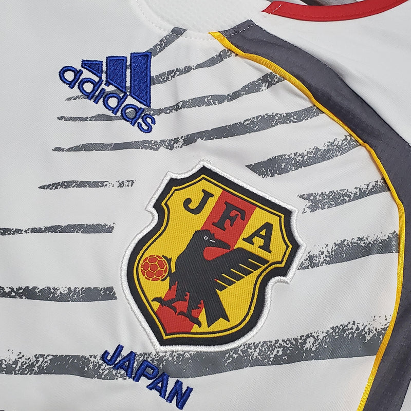 Camiseta retro de visitante de la selección nacional de Japón 2006/06