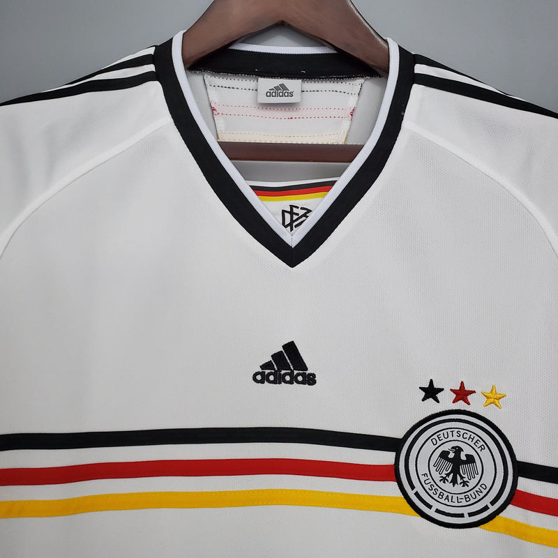 Camiseta retro local de la selección nacional de Alemania 1998/98