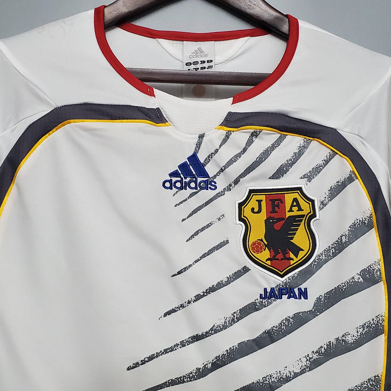 Camiseta retro de visitante de la selección nacional de Japón 2006/06