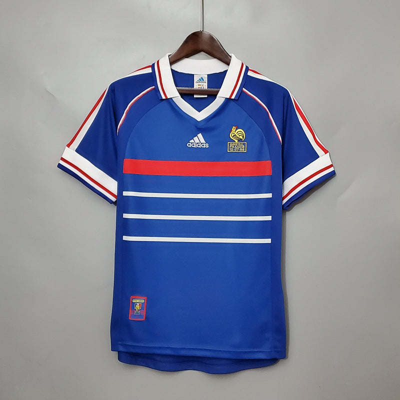 France 1998/98 Retro Home Shirt