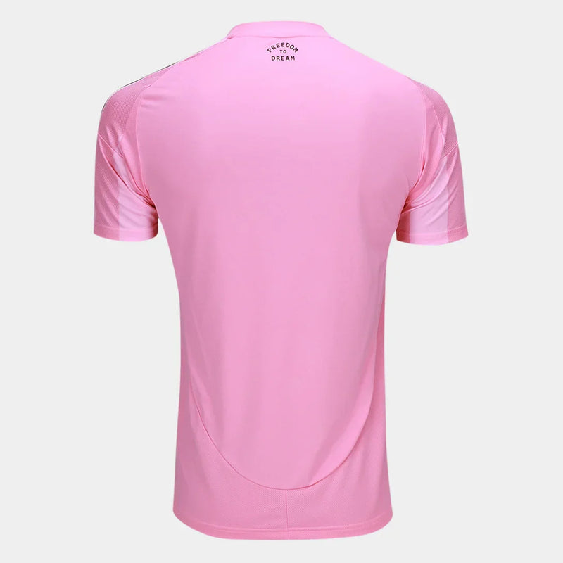 Camiseta Adidas de aficionado para hombre del Inter Miami (local, temporada 25/26) - Rosa 