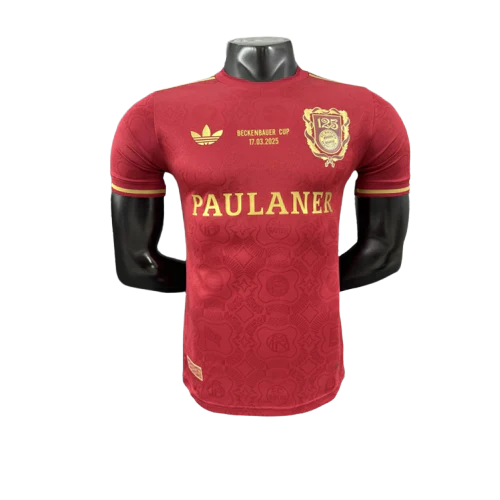 Camiseta del 125.º aniversario del Bayern Múnich 25/26 - Roja - Versión de jugador 