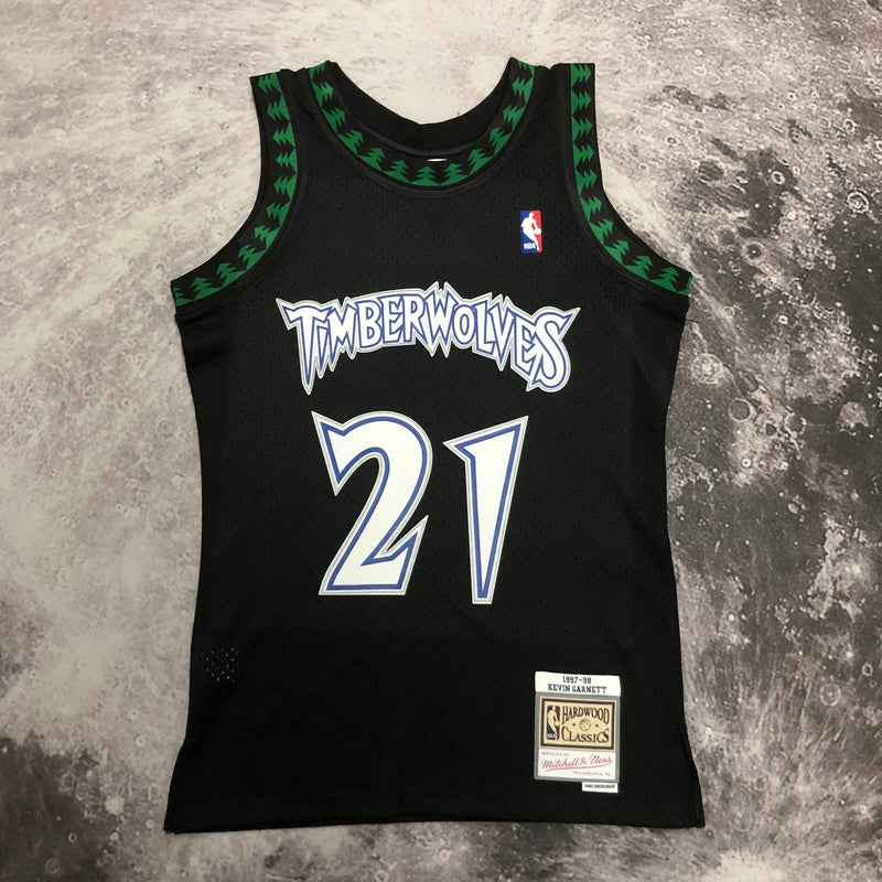 Camiseta sin mangas alternativa Mitchell &amp; Ness de los Minnesota Timberwolves 97/98