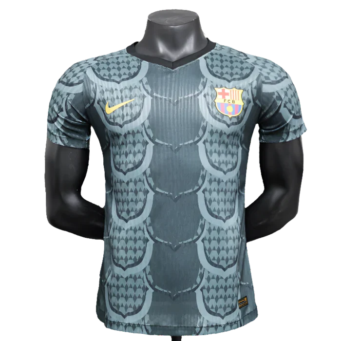 Camiseta Barcelona Edición Especial 25/26 - Gris - Versión Jugador 