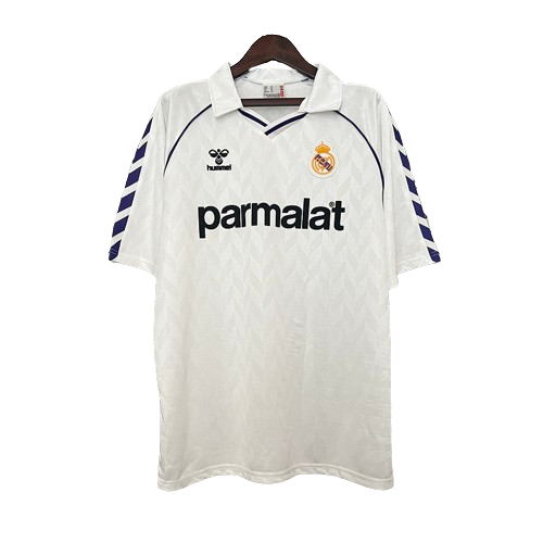Camiseta retro local del Real Madrid 1988/89