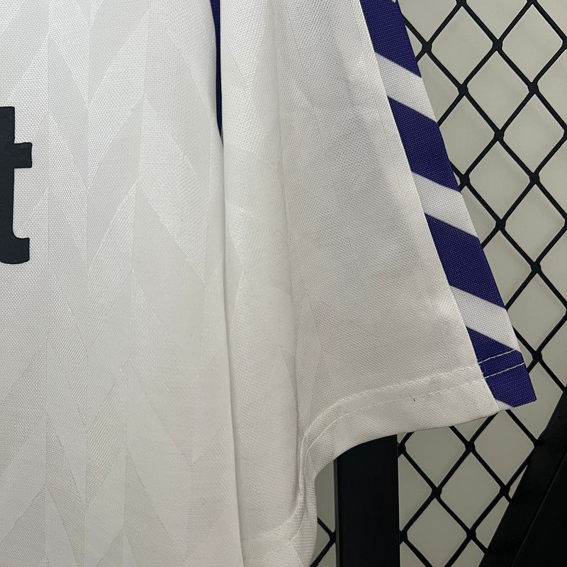 Camiseta retro local del Real Madrid 1988/89