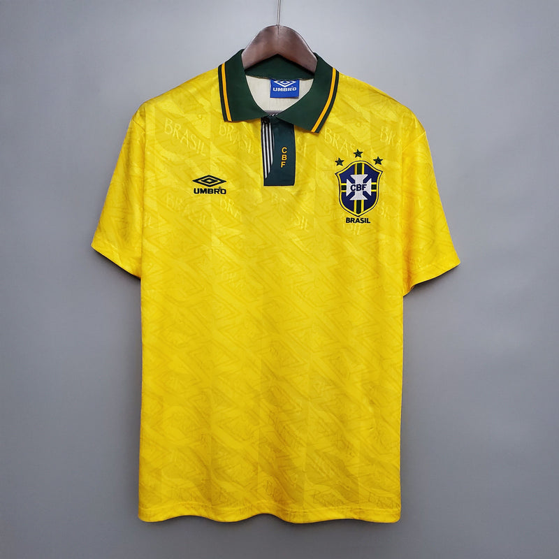 Brazil National Team 1991/93 Home Retro Shirt