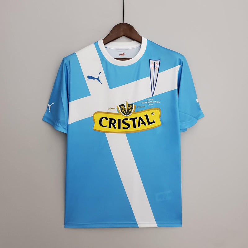 Camiseta retro Puma para hombre, edición conmemorativa de la Universidad Católica 2011