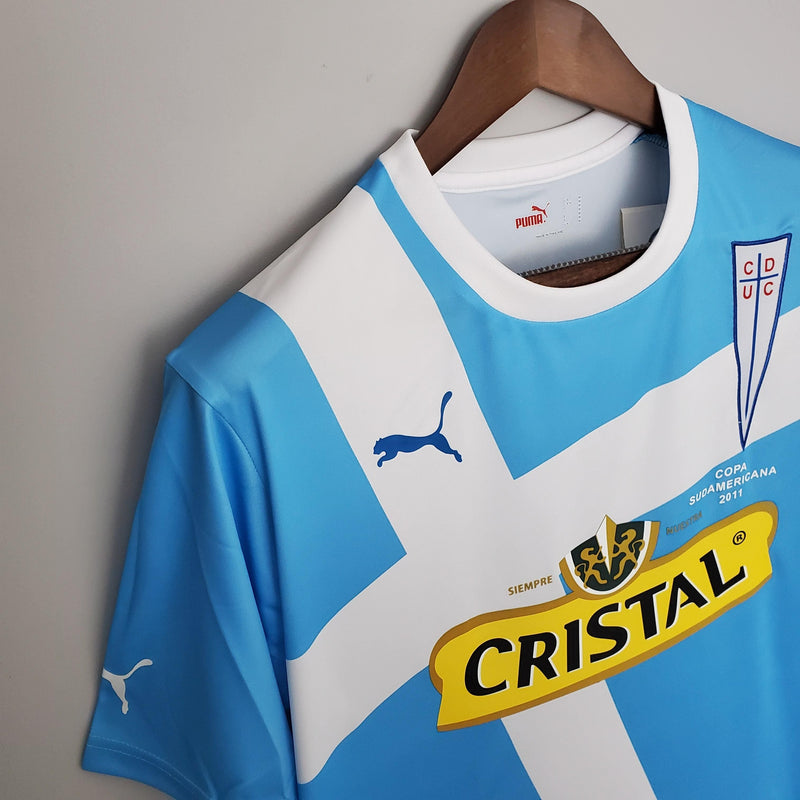 Camiseta retro Puma para hombre, edición conmemorativa de la Universidad Católica 2011