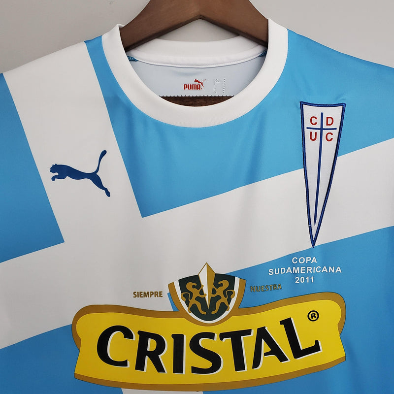 Camiseta retro Puma para hombre, edición conmemorativa de la Universidad Católica 2011