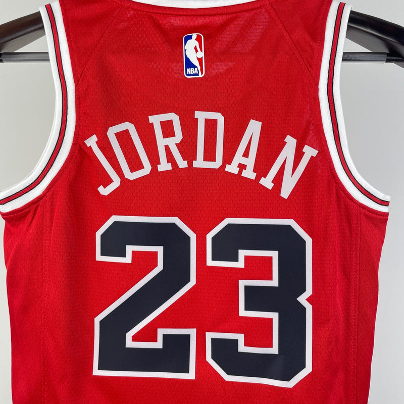 Camiseta sin mangas infantil Chicago Bulls Icon Edition 17/23