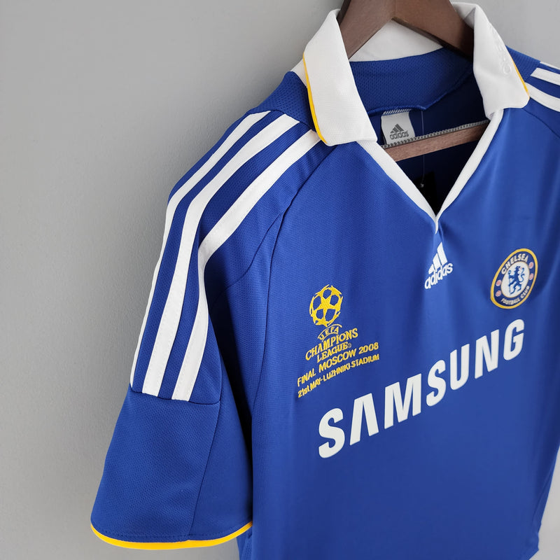 Camiseta retro de la Champions League de local del Chelsea FC 2008/09