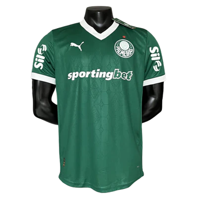 Camiseta local del Palmeiras 25/26 I - Todos los patrocinadores - Versión para el jugador 