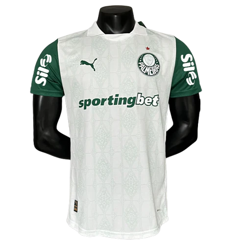 Camiseta visitante Palmeiras 25/26 II - Todos los patrocinadores - Versión jugador 