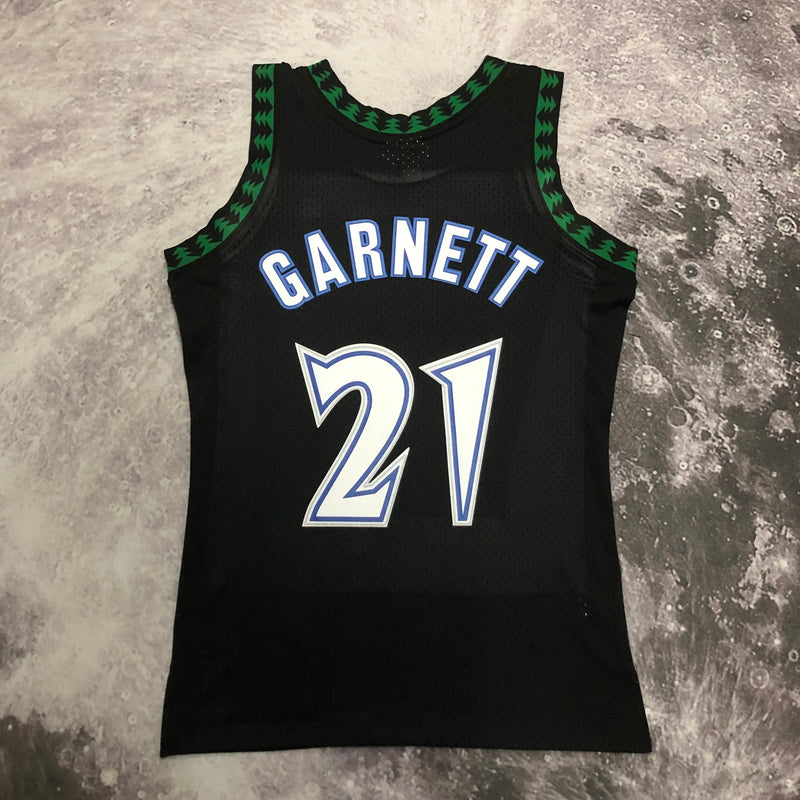 Camiseta sin mangas alternativa Mitchell &amp; Ness de los Minnesota Timberwolves 97/98